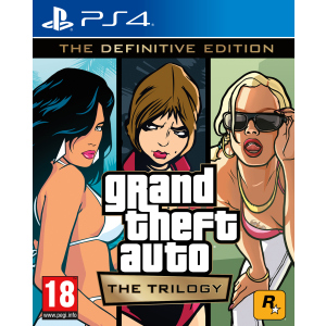 Игра GTA Trilogy для PS4 (Blu-ray диск, Russian subtitles) лучшая модель в Виннице