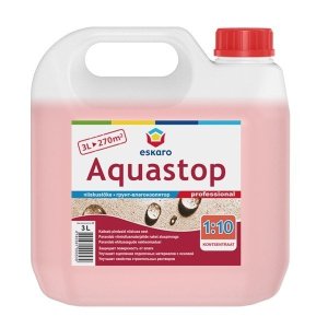 Ґрунтовка Eskaro Aquastop Professional Вологоізоляційна 3 л арт - U016 краща модель в Вінниці