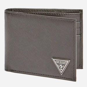 купити Гаманець чоловічий Guess Certosa Flat Billfold SMCERTLEA27-BLA Чорний (8000702444268)