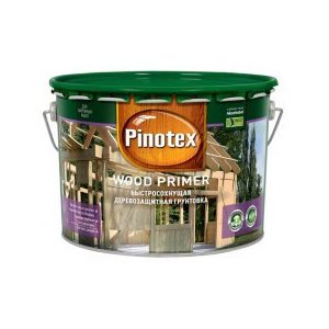 PINOTEX WOOD PRIMER Швидкосохнуча деревозахисна грунтовка, що глибоко вбирається, Безбарвна 10 л в Вінниці