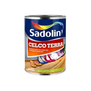 Лак для підлоги SADOLIN CELCO TERRA напівглянсовий 45, 2,5 л