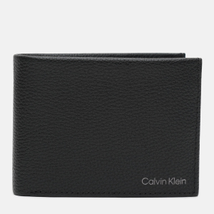 Чоловіче шкіряне портмоне Calvin Klein Jeans Warmth Trifold 10cc W/Coin L K50K507969-BAX Ck Black (8719855202812) в Вінниці