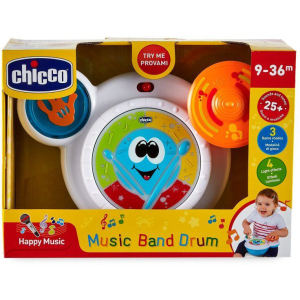 Игрушка музыкальная Chicco Music Band Drum (06993.10) лучшая модель в Виннице