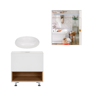 Набор мебели в ванную Q-TAP Robin белый QT044RO42975 надежный
