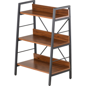 Стелаж-етажерка Special4You STROKE 3 SHELF WALNUT (E6279) надійний