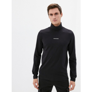 купить Водолазка Calvin Klein Jeans L/S Micro Branding Roll Neck J30J318469-BEH L Черная (8719854072706)