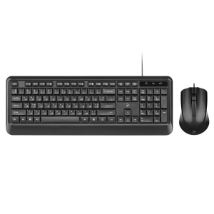 Комплект 2Е MK404 USB Black (2E-MK404UB)