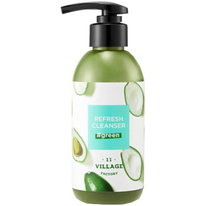 Детокс средство для очистки Village 11 Factory Refresh cleanser green 185 мл (8809587523894) лучшая модель в Виннице