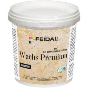 Віск для декоративних штукатурок Feidal Wachs Premium 0.5 л (4820232444757) рейтинг