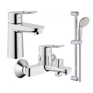 Набір змішувачів Grohe BauLoop S-Size 123214S ТОП в Вінниці