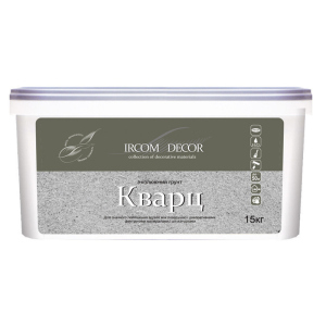 Грунт с кварцевым песком ІРКОМ КВАРЦ ІР-05 адгезионный 15кг ТОП в Виннице