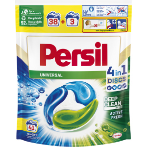 Капсулы для стирки Persil Диски Универсал 41 шт (9000101537703) надежный