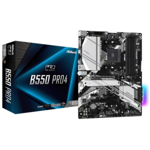 хорошая модель Материнская плата ASRock B550 PRO4