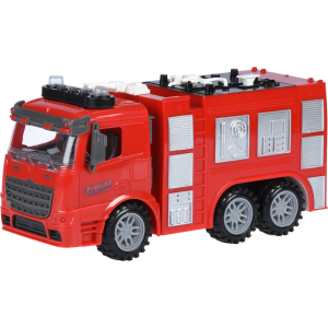 Машинка Same Toy Truck инерционная Пожарная машина со светом и звуком (98-618AUt) надежный