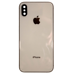 Крышка задняя iPhone XS с рамкой Gold лучшая модель в Виннице