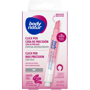 Воск с аппликатором для лица Body Natur Professional Wax Click Pen 3 мл + 20 полосок + 2 салфетки (8414719407272) рейтинг