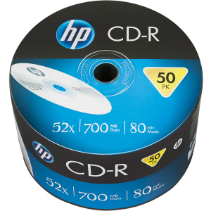 HP CD-R 700MB 52x 50 шт (69300) ТОП в Вінниці
