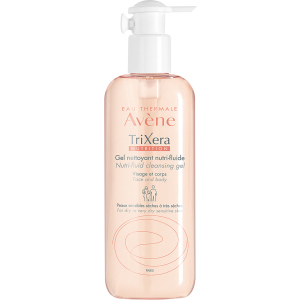 Очищающий гель Avene TriXera Nutrition для сухой кожи лица и тела 400 мл (3282770074710) ТОП в Виннице