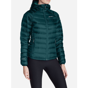 купить Пуховик Eddie Bauer Downlight StormDown Hooded Jacket 1075DS XS Зеленый