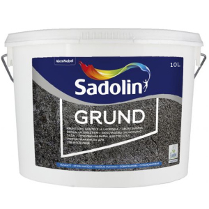 Грунт дисперсионный SADOLIN GRUND для впитывающих поверхностей белый (база ВW) 10л ТОП в Виннице