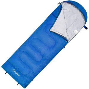 Спальний мішок KingCamp Oasis 250XL Left Blue (KS3222_BLUE_L) краща модель в Вінниці