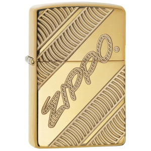 Зажигалка Zippo 169 Zippo Coiled Armor Золотистая (Zippo 29625) ТОП в Виннице