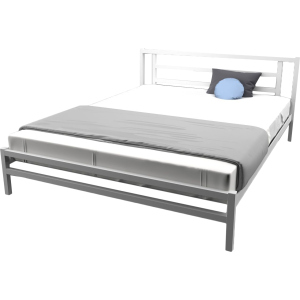 Двуспальная кровать Eagle Glance 140 х 200 White (Е3247) лучшая модель в Виннице
