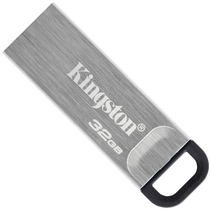 Kingston DataTraveler Kyson 32GB USB 3.2 Silver/Black (DTKN/32GB) краща модель в Вінниці