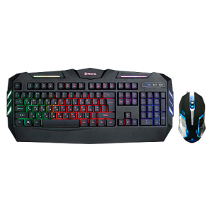 Комплект REAL-EL Gaming 9500 Kit Backlit, black