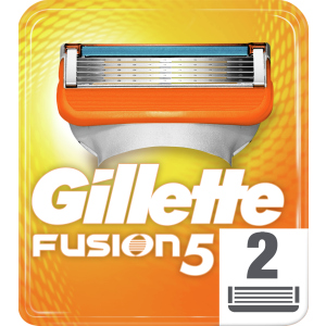 хороша модель Змінні картриджі для гоління (леза) чоловічі Gillette Fusion5 2 шт (7702018877478)