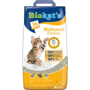 Наповнювач для котячого туалету Biokats Natural Бентонітовий комкуючий 10 кг (10 л)(4002064614642/4002064617121) в Вінниці