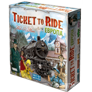 Настольная игра Hobby World Ticket to Ride: билет на поезд Европа (4620011810328) в Виннице