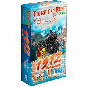 хорошая модель Настольная игра Hobby World Ticket to Ride Европа 1912 (дополнение) (4620011816269)