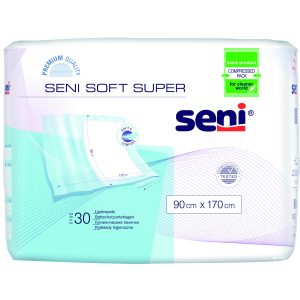 Пелюшки гігієнічні Seni Soft Super 90х170 30 шт (5900516691998) ТОП в Вінниці