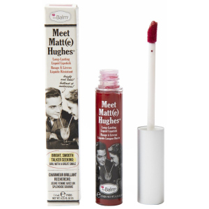 хорошая модель Жидкая матовая помада TheBalm Meet Matte Hughes Loyal 7.4 мл (681619805172)