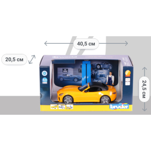 купить Набор Bruder Автомастерская с фигурками и аксессуарами (62110)