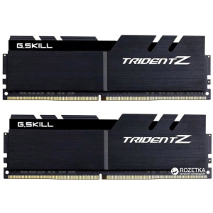 Оперативна пам'ять G.Skill DDR4-4000 32768MB PC4-32000 (Kit of 2x16384) Trident Z Black (F4-4000C19D-32GTZKK) ТОП в Вінниці