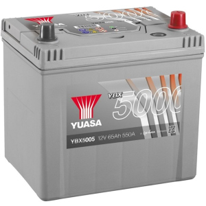 Автомобільний акумулятор Yuasa 12V 65Ah Silver High Performance Battery Japan YBX5005 (0) (YBX5005)