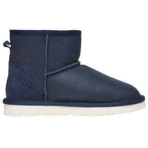 Угги UGG Classic Mini Leather Navy W 117011 38 Темно-синие в Виннице