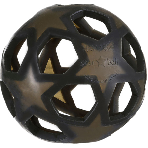 Прорізувач Hevea Star Ball із натурального каучуку Чорний (5710087643100)