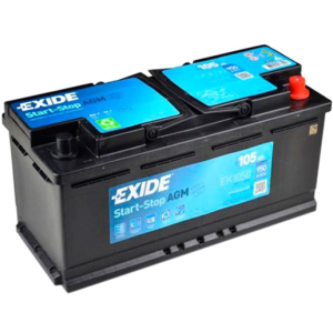 Автомобильный аккумулятор Exide AGM 6СТ-105 (EK1050) 105 Ач (-/+) Euro 950 А (EK1050) ТОП в Виннице