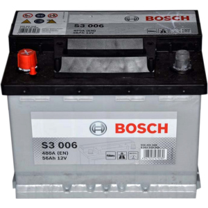 Автомобильный аккумулятор Bosch 6СТ-56 (S3006) 56 Ач (+/-) Euro 480 А (0 092 S30 060) ТОП в Виннице