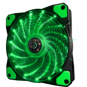 Кулер Frime Iris LED Fan 15LED Green (FLF-HB120G15)