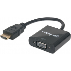 Переходник Manhattan HDMI M - VGA F (151467) в Виннице