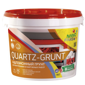 Кварцова ґрунтовка Nanofarb Quartz-Grunt 14 кг рейтинг