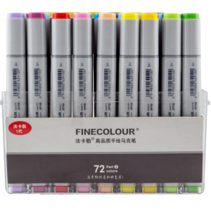 Набор маркеров Finecolour Sketchmarker 72 цвета (EF100-TB72) надежный