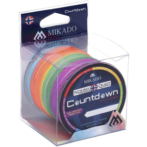 Шнур Mikado Norway Quest Countdown 300 м 0.40 мм 34.90 кг Multicolor (Z46M-040-300) краща модель в Вінниці