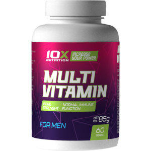 Комплекс вітамінів для чоловіків 10X Nutrition Multivitamin for Men 60 таблеток (525272730948) ТОП в Вінниці