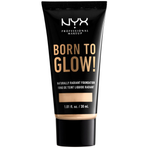 Тональная основа NYX Professional Makeup Born to Glow с натуральным сияющим финишем 01 Pale 30 мл (800897190279)