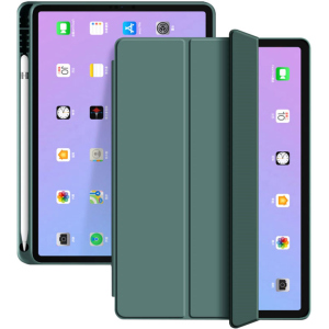 Обложка BeCover с креплением Apple Pencil для Apple iPad Air 10.9 2020 Dark Green (BC_705514) в Виннице